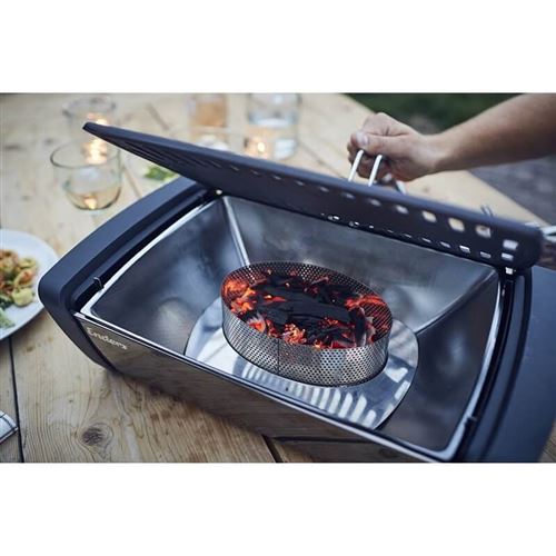 Aurora Mirror Portable Smokeless Charcoal BBQ Grill