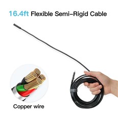 8mm Dual Lens Cavity Camera and Endoscope with 4.5 inch HD IPS Colour Screen MS450