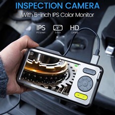 Cavity Endoscope with 5mm Dual Camera Probe and 5 inch HD IPS Colour Screen NTS500B