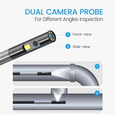 Cavity Endoscope with 5mm Dual Camera Probe and 5 inch HD IPS Colour Screen NTS500B