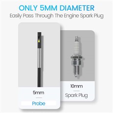 Cavity Endoscope with 5mm Dual Camera Probe and 5 inch HD IPS Colour Screen NTS500B