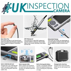 Cavity Endoscope with 5mm Dual Camera Probe and 5 inch HD IPS Colour Screen NTS500B