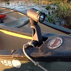 Waterproof LED Torch Blackfire Clamplight