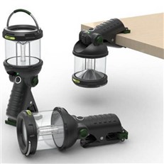 Blackfire Clamplight Powerful LED Lantern and Flashlight
